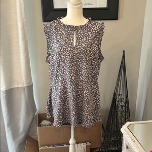 Suzanne Betro Sleeveless Blouse
